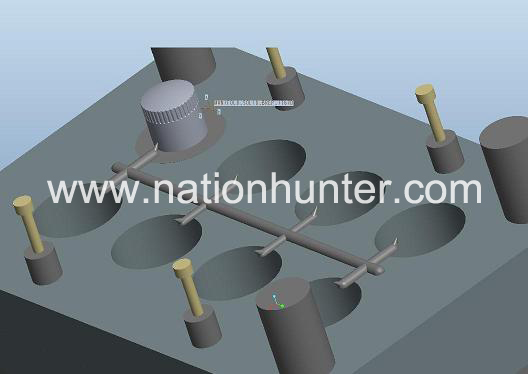quadro knob mould