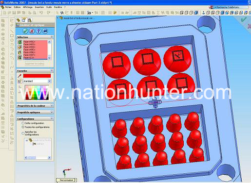 chocolate forming mould