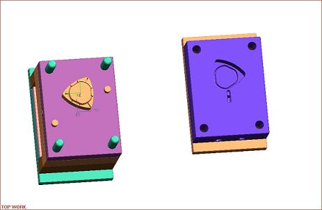 tennis tube pick-up cap mould