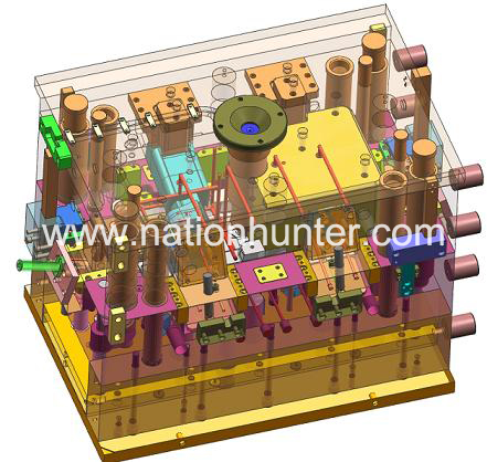 rearview shell base mould