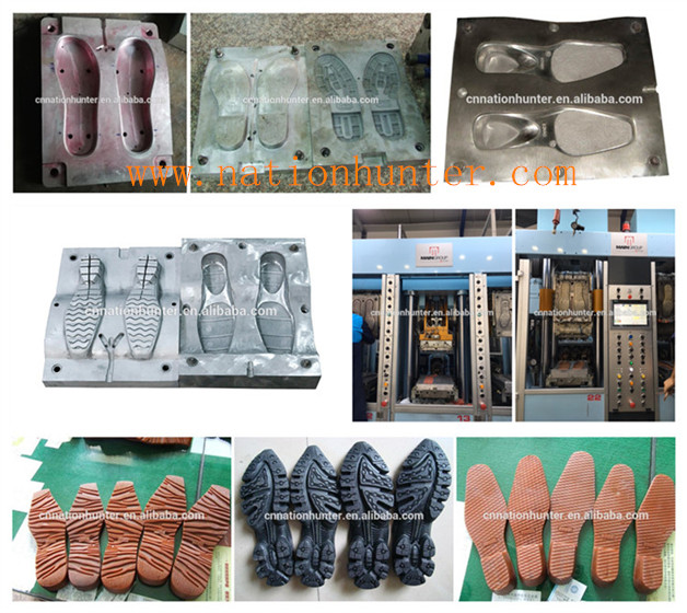 One color TPU/PVC sole mould(Italy machine)