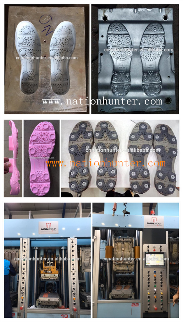 Two color TPU sole mould(Italy machine)