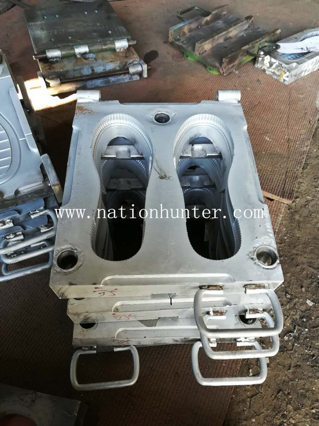 Two color rubber sole mould