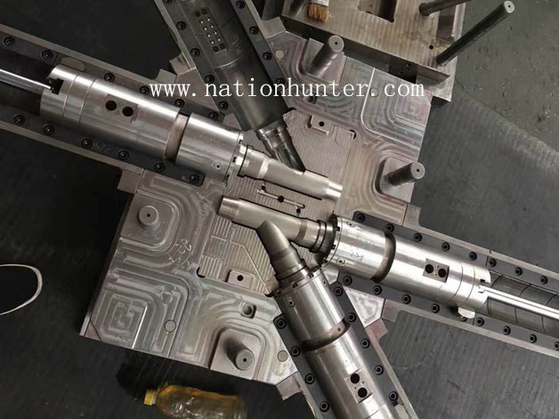 PVC TEE 45 degree mould 